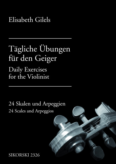 Vorderes Coverbild Tägliche Übungen für den Geiger 
