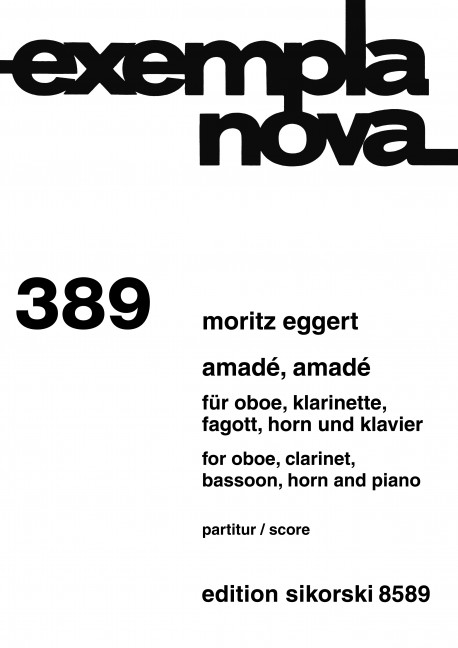 Vorderes Coverbild Amadé, Amadé 