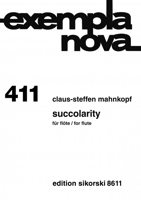 Vorderes Coverbild Succolarity 