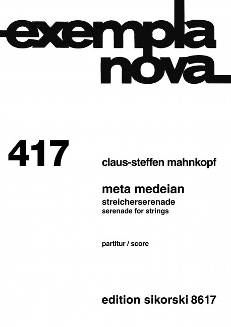 Vorderes Coverbild Meta Medeian 