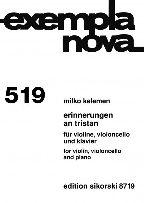 Vorderes Coverbild Erinnerungen an Tristan 