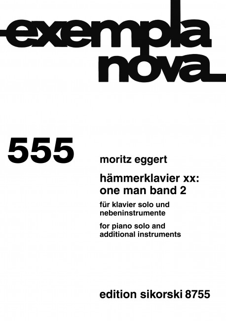 Vorderes Coverbild Hämmerklavier XX 