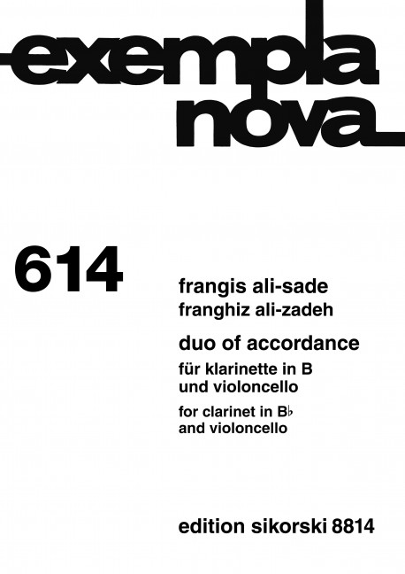 Vorderes Coverbild Duo of Accordance 
