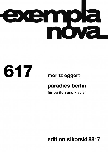Vorderes Coverbild Paradies Berlin 