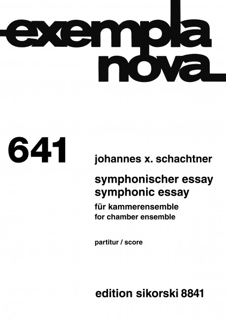 Vorderes Coverbild Symphonischer Essay 