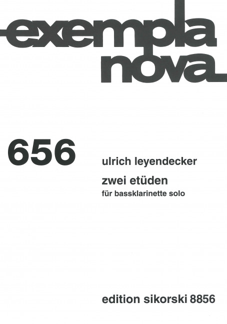 Vorderes Coverbild 2 Etüden 