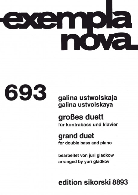 Vorderes Coverbild Großes Duett 