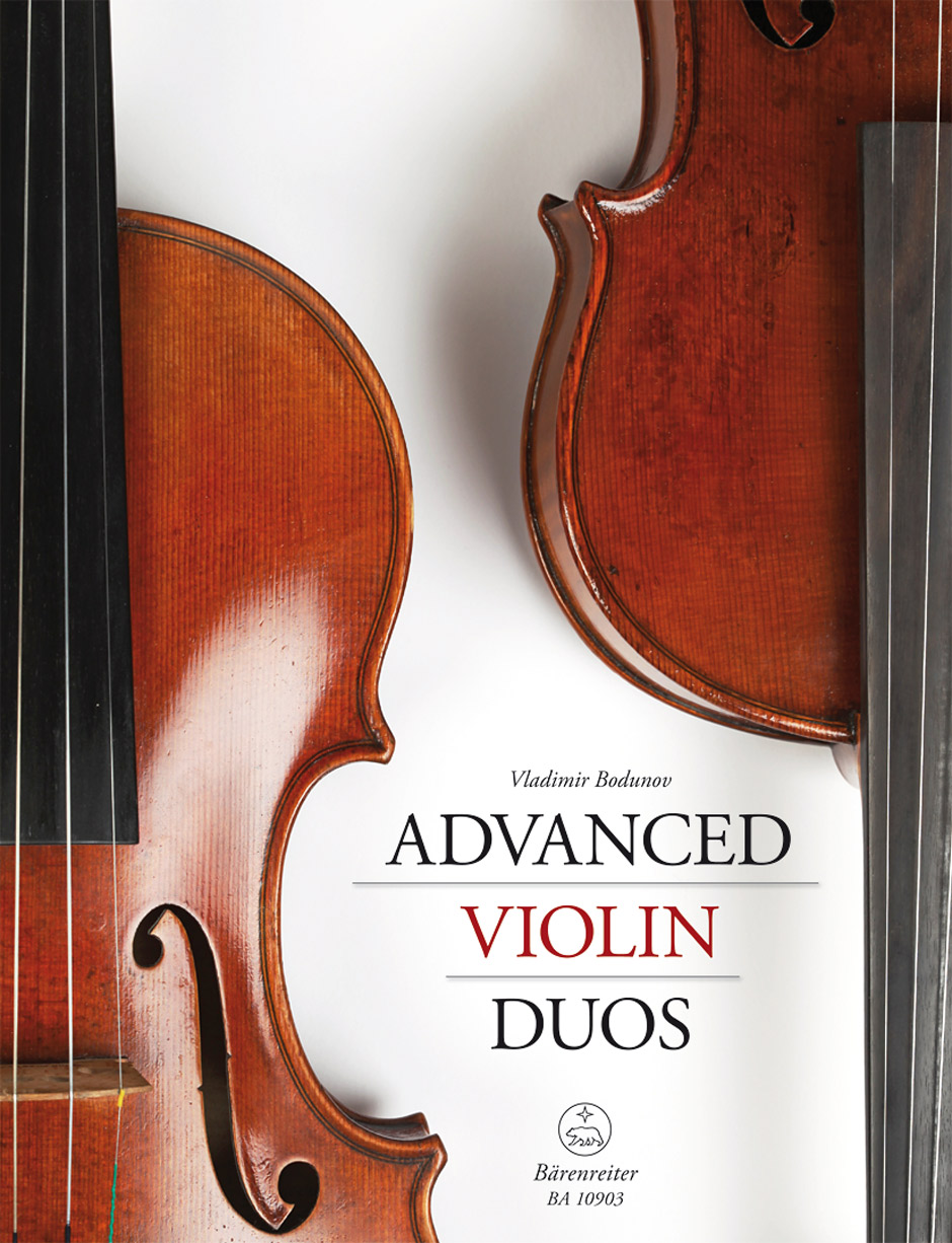 Vorderes Coverbild Advanced Violin Duos