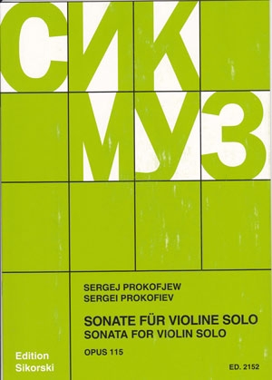 Vorderes Coverbild Sonate op. 115