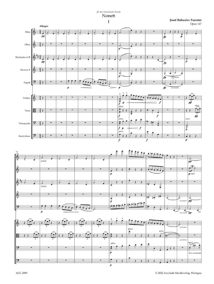 Anderes Coverbild Nonett op. 147 