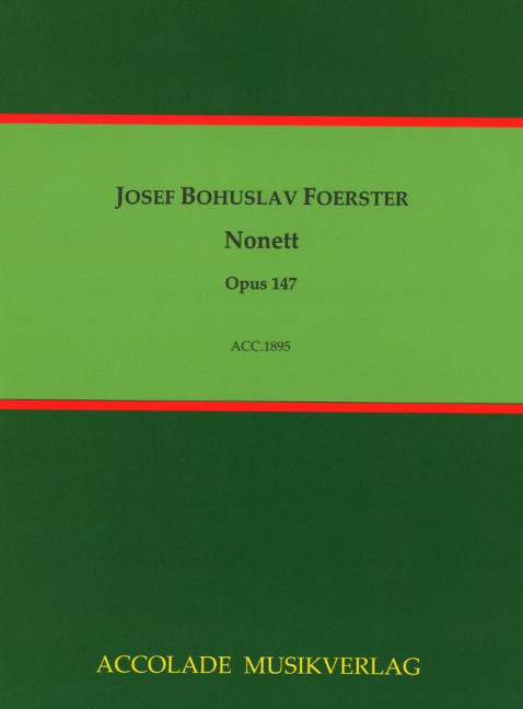 Vorderes Coverbild Nonett op. 147 