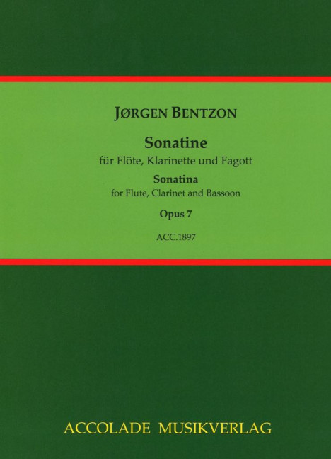 Vorderes Coverbild Sonatine op. 7 