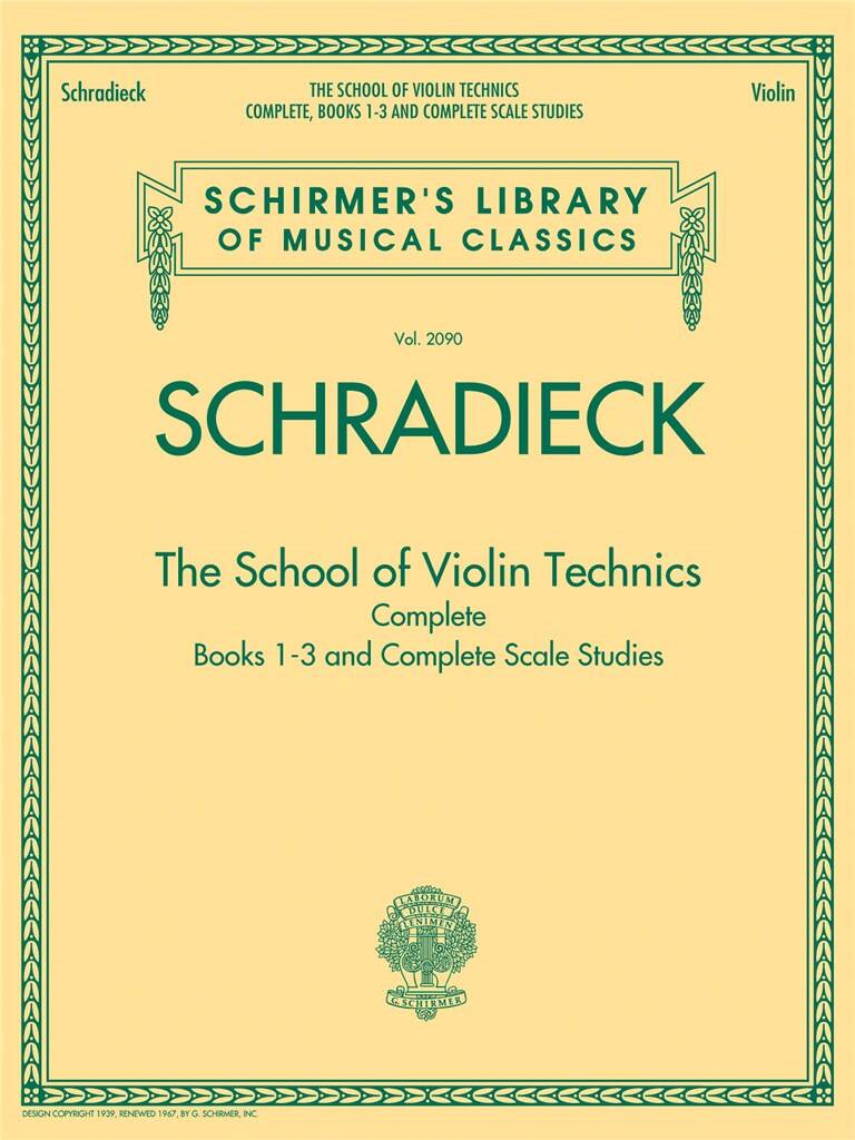 Vorderes Coverbild The School of Violin Technics - Complete