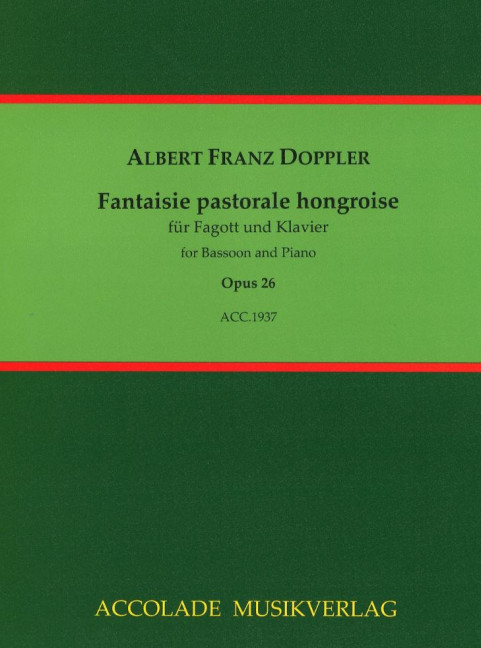 Vorderes Coverbild Fantaisie pastorale hongroise op. 26 