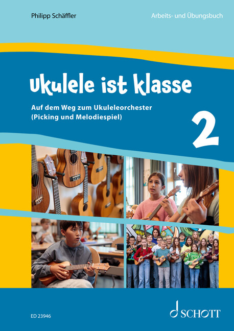 Vorderes Coverbild Ukulele ist klasse Band 2