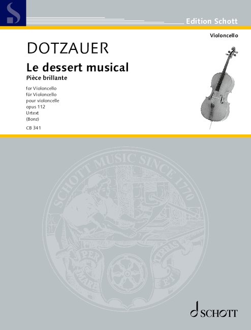 Vorderes Coverbild Le dessert musical op. 112 