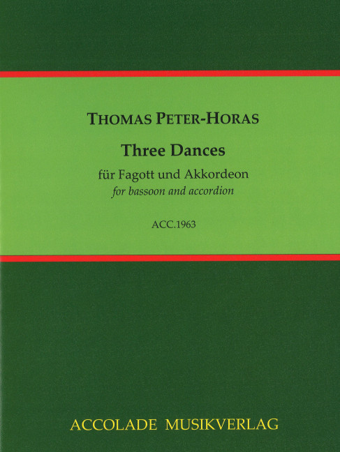 Vorderes Coverbild Three Dances 