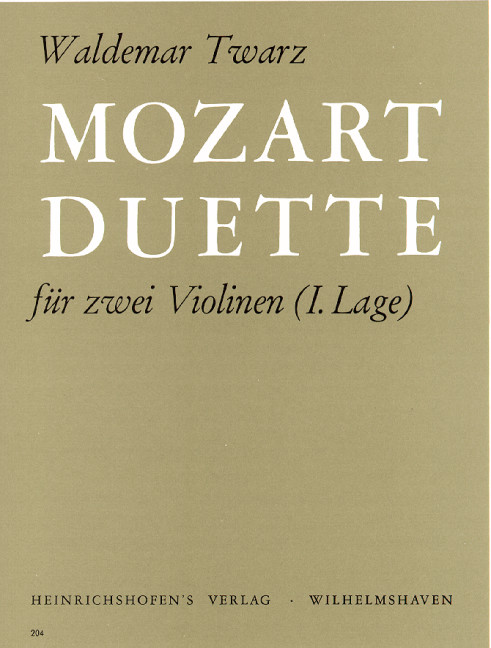 Anderes Coverbild Mozart-Duette 