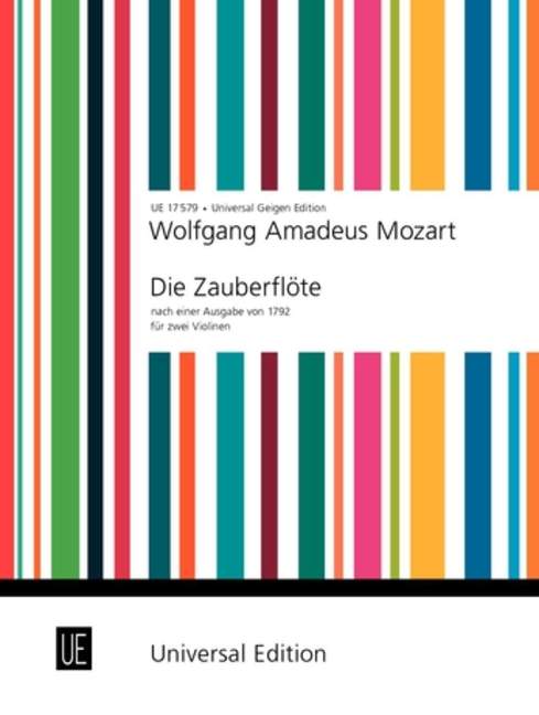 Anderes Coverbild Die Zauberflöte für 2 Violinen