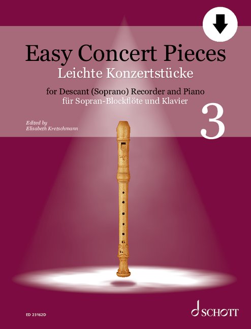 Vorderes Coverbild Easy Concert Pieces Band 3