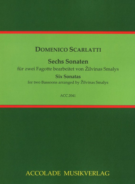 Vorderes Coverbild 6 Sonaten 