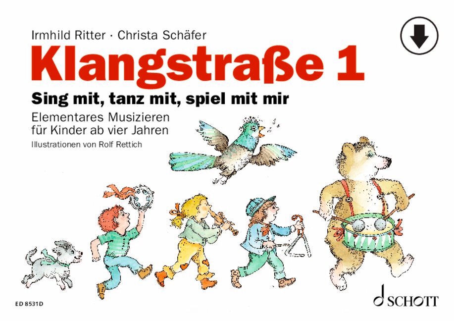 Vorderes Coverbild Klangstraße 1 - Kinderheft 