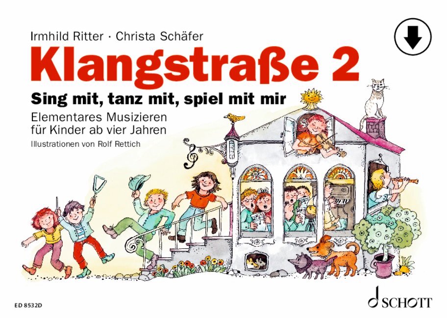 Vorderes Coverbild Klangstraße 2 - Kinderheft 