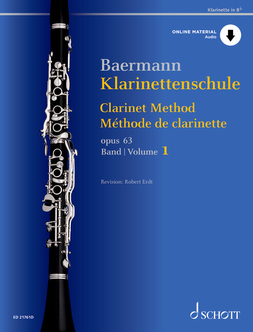 Vorderes Coverbild Klarinettenschule op. 63 Band 1: No. 1-33