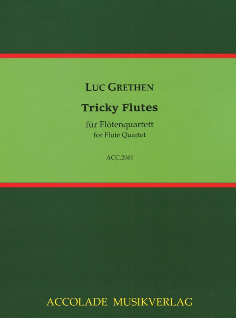 Vorderes Coverbild Tricky Flutes 