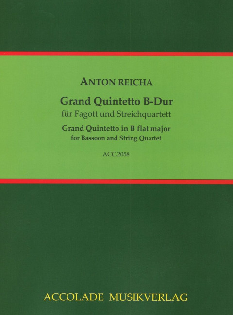 Vorderes Coverbild Grand Quintetto B-Dur op. 106 