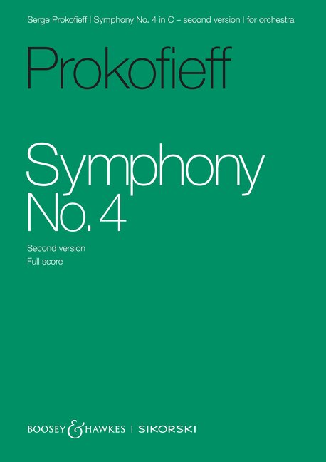 Vorderes Coverbild Symphony No. 4 in C op. 112 