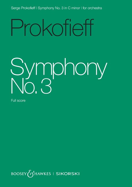 Vorderes Coverbild Symphony No. 3 in C minor op. 44 