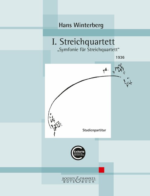 Vorderes Coverbild I. Streichquartett 
