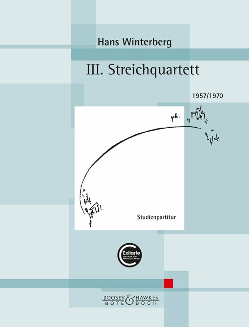 Vorderes Coverbild III. Streichquartett 