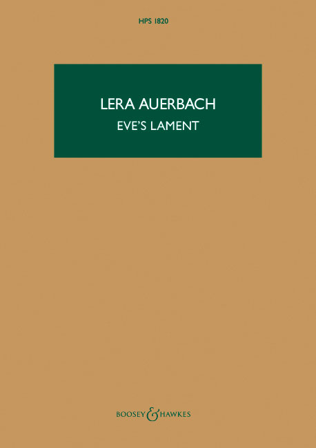 Vorderes Coverbild Eve’s Lament HPS 1820