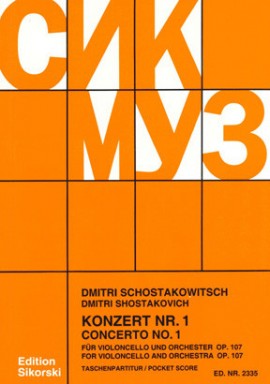 Anderes Coverbild Konzert für Violoncello und Orchester Nr. 1 op. 107