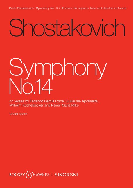 Vorderes Coverbild Symphony No. 14 op. 135 