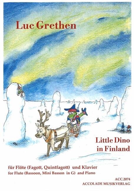 Vorderes Coverbild Little Dino in Finland 