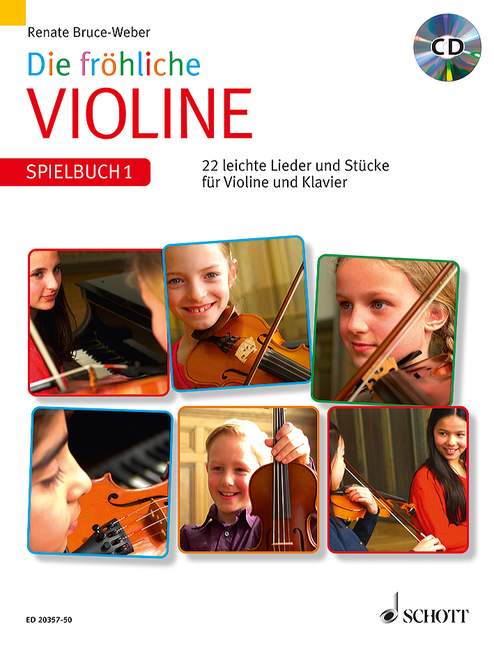 Vorderes Coverbild Die fröhliche Violine - Spielbuch 1
