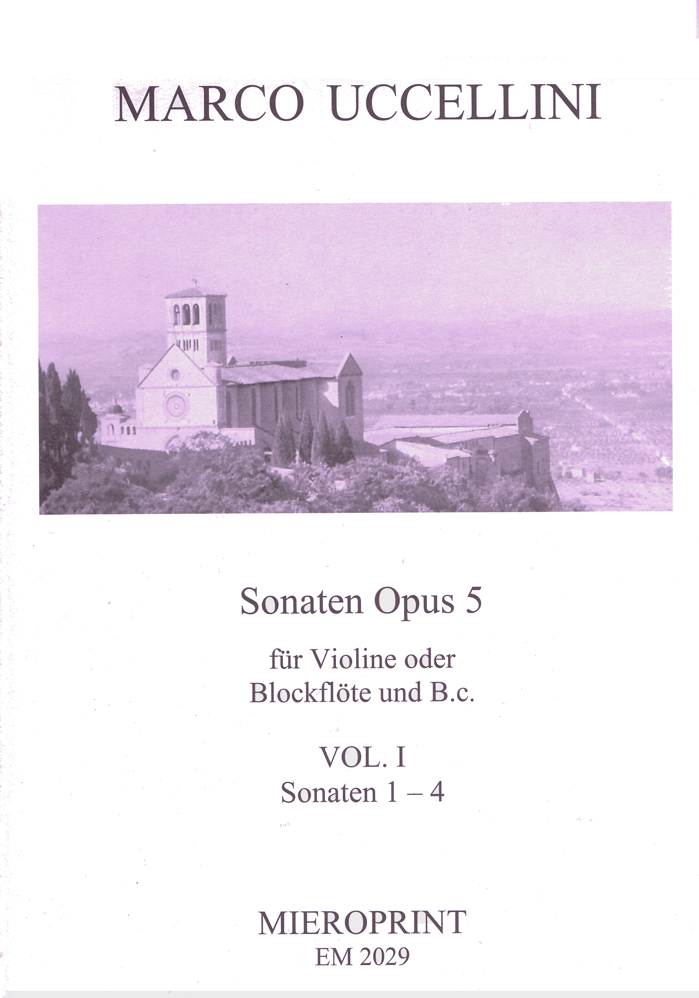 Vorderes Coverbild 13 Sonaten Op. 5 Band 1