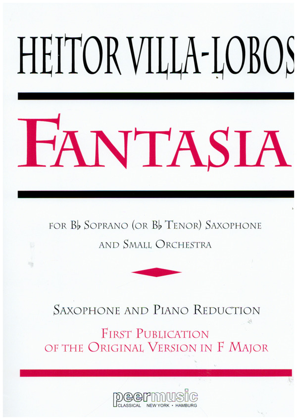 Vorderes Coverbild Fantasia in F Major