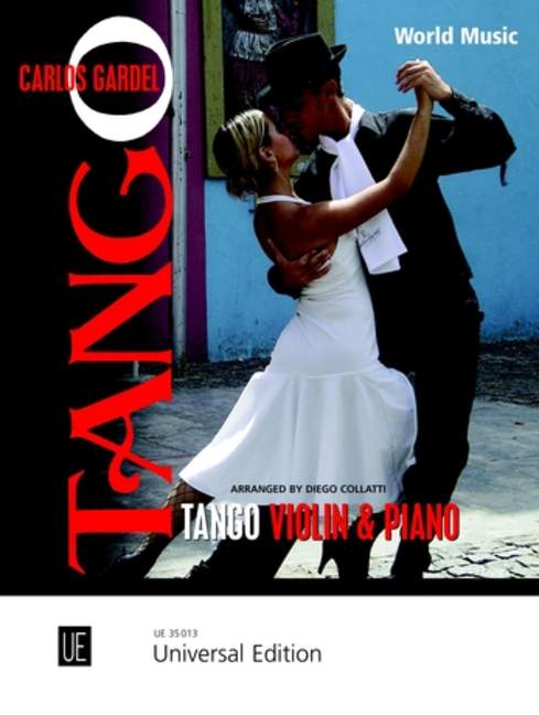 Vorderes Coverbild Tango für Violine und Klavier