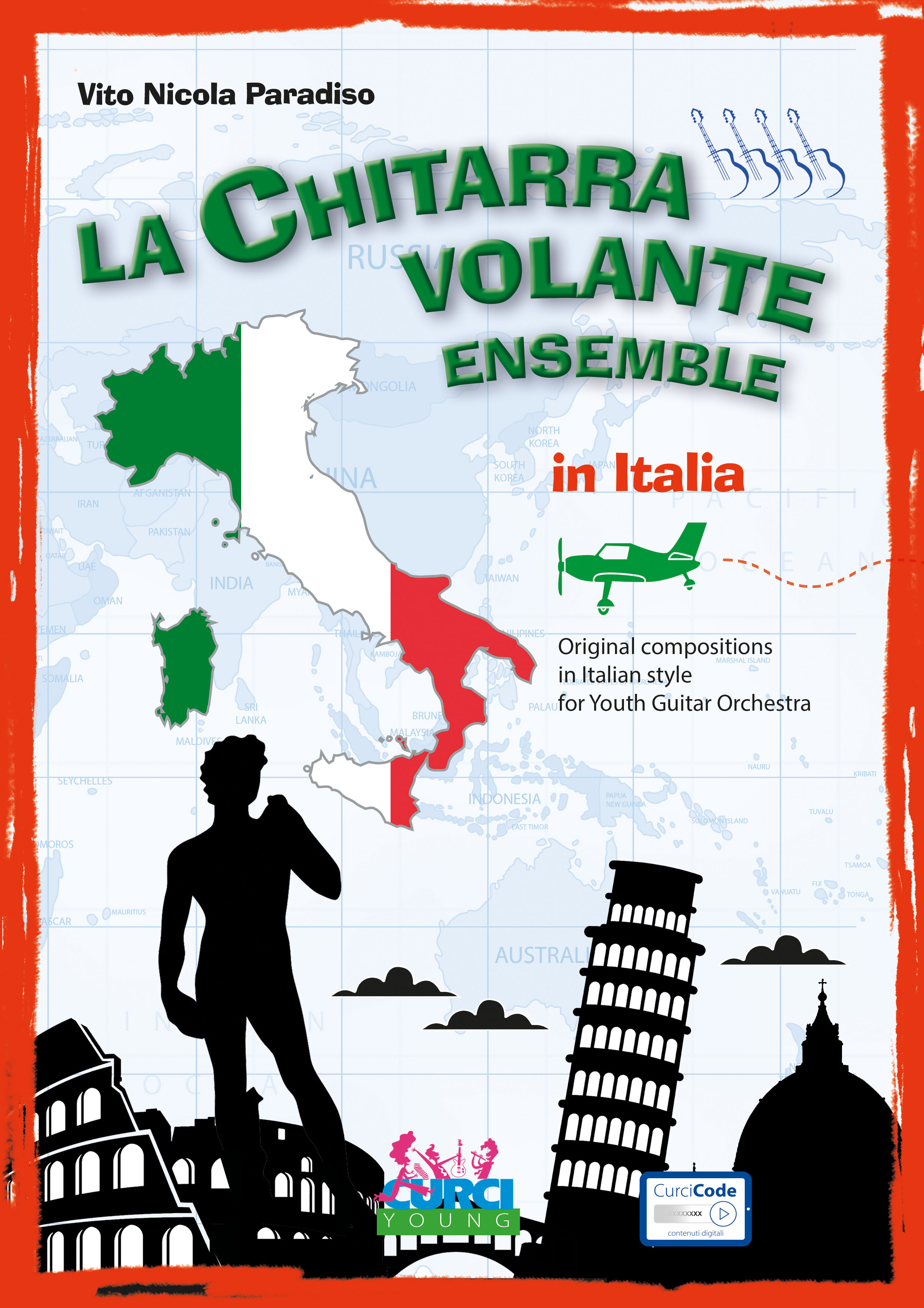 Vorderes Coverbild La Chitarra Volante Ensemble in Italia