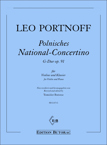 Vorderes Coverbild Polnisches National-Concertino G-Dur op. 91