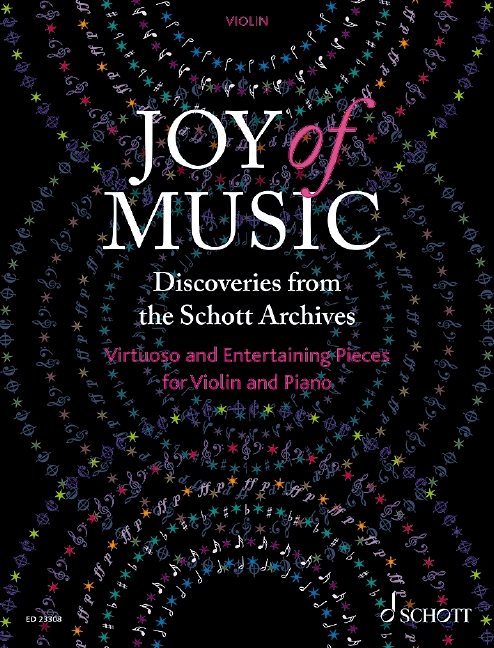 Vorderes Coverbild Joy of Music - Entdeckungen aus dem Verlagsarchiv Schott