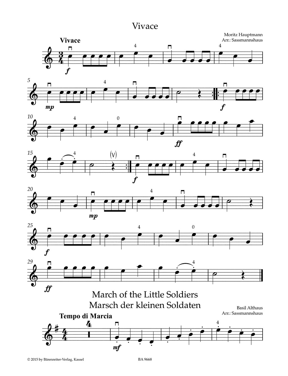 Anderes Coverbild Violin Recital Album, Band 1