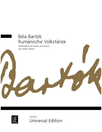 Anderes Coverbild Rumänische Volkstänze für Violine und Klavier