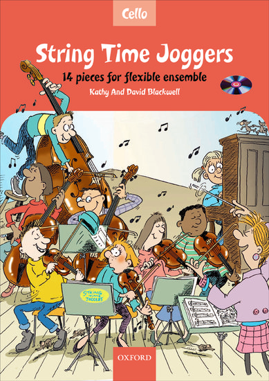 Vorderes Coverbild String Time Joggers - Cello book