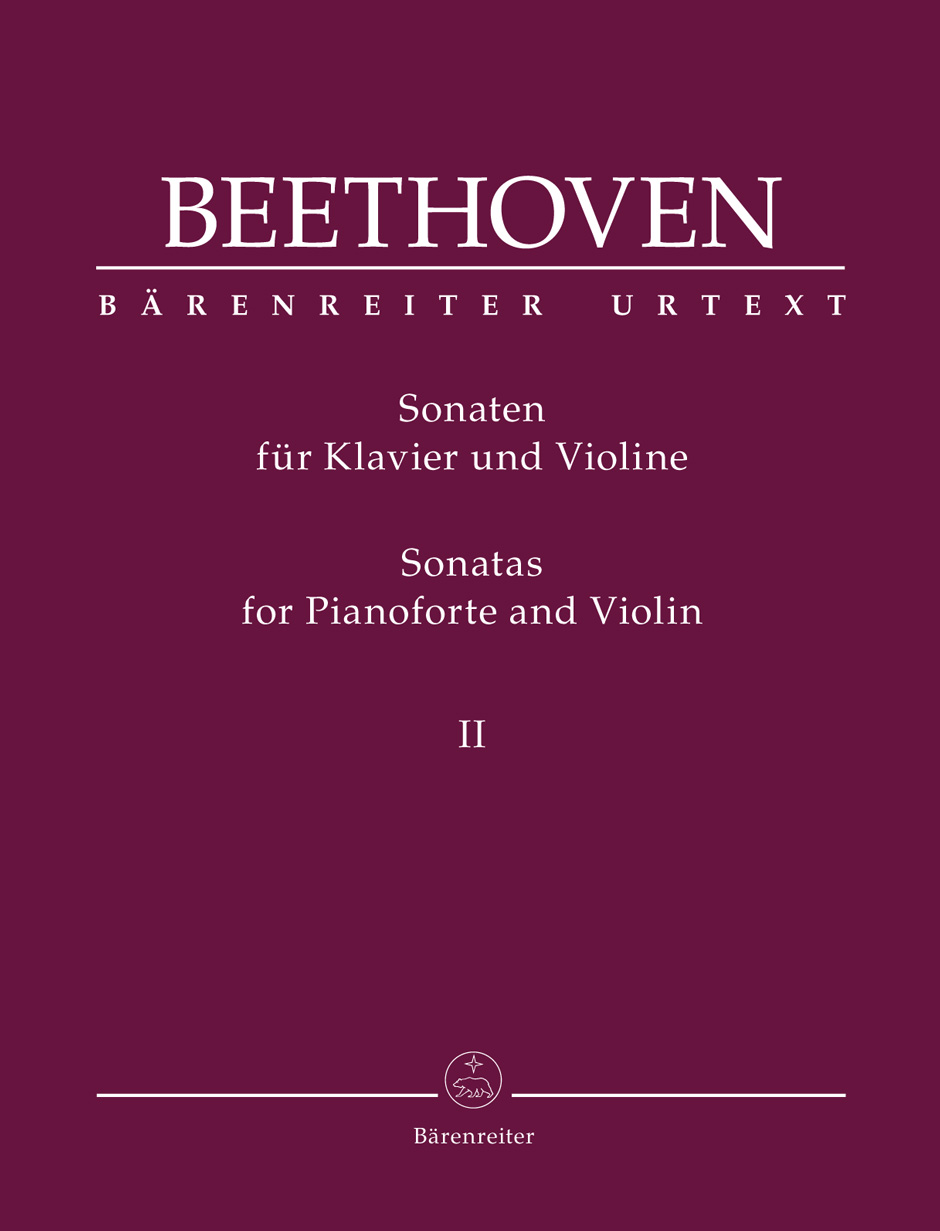 Vorderes Coverbild Sonaten für Klavier und Violine Band 2