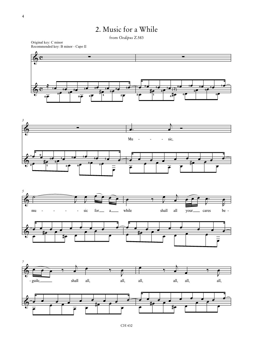 Anderes Coverbild 5 Songs for Voice and Guitar